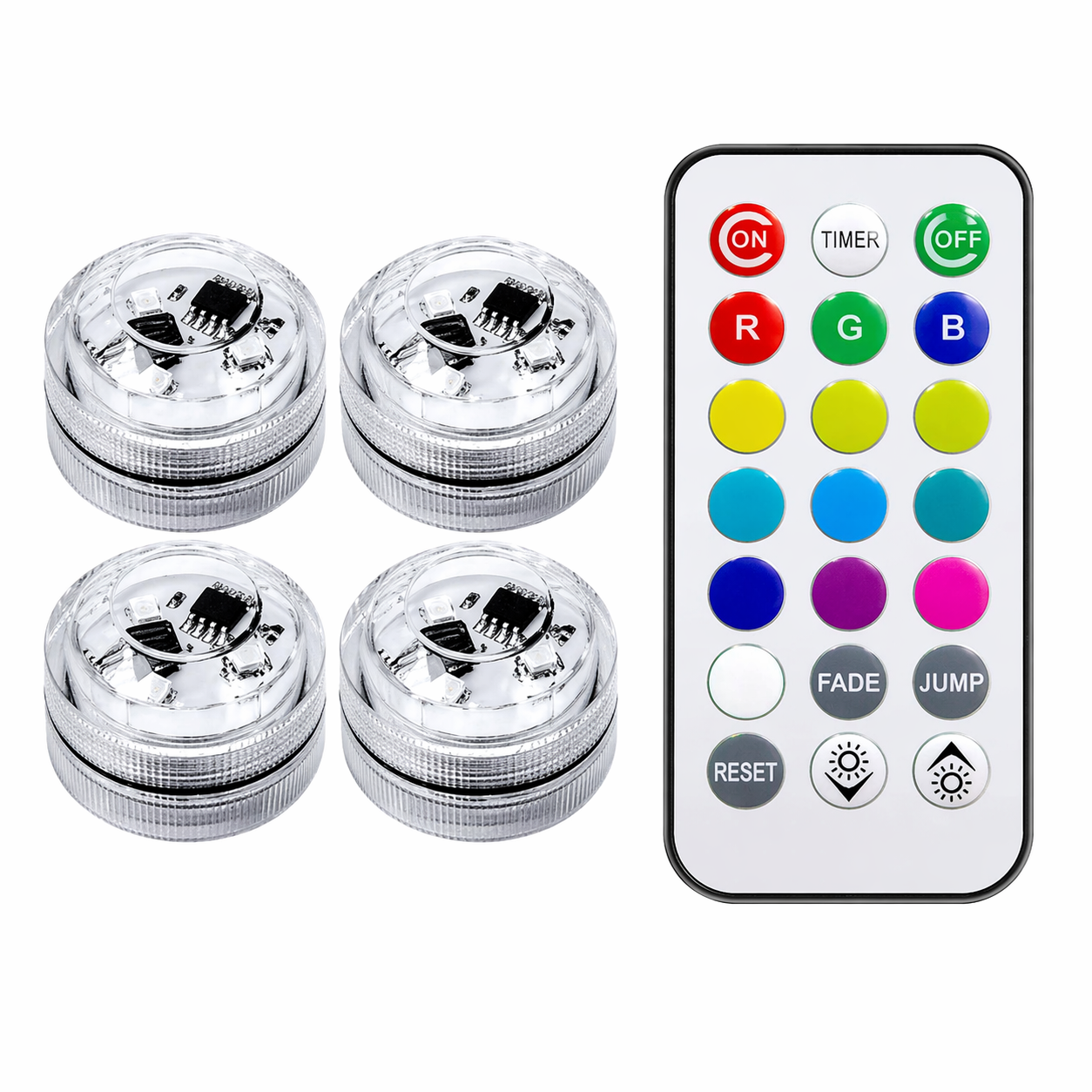 Wireless LED Car Interior Lights – Remote Control Ambient Lighting