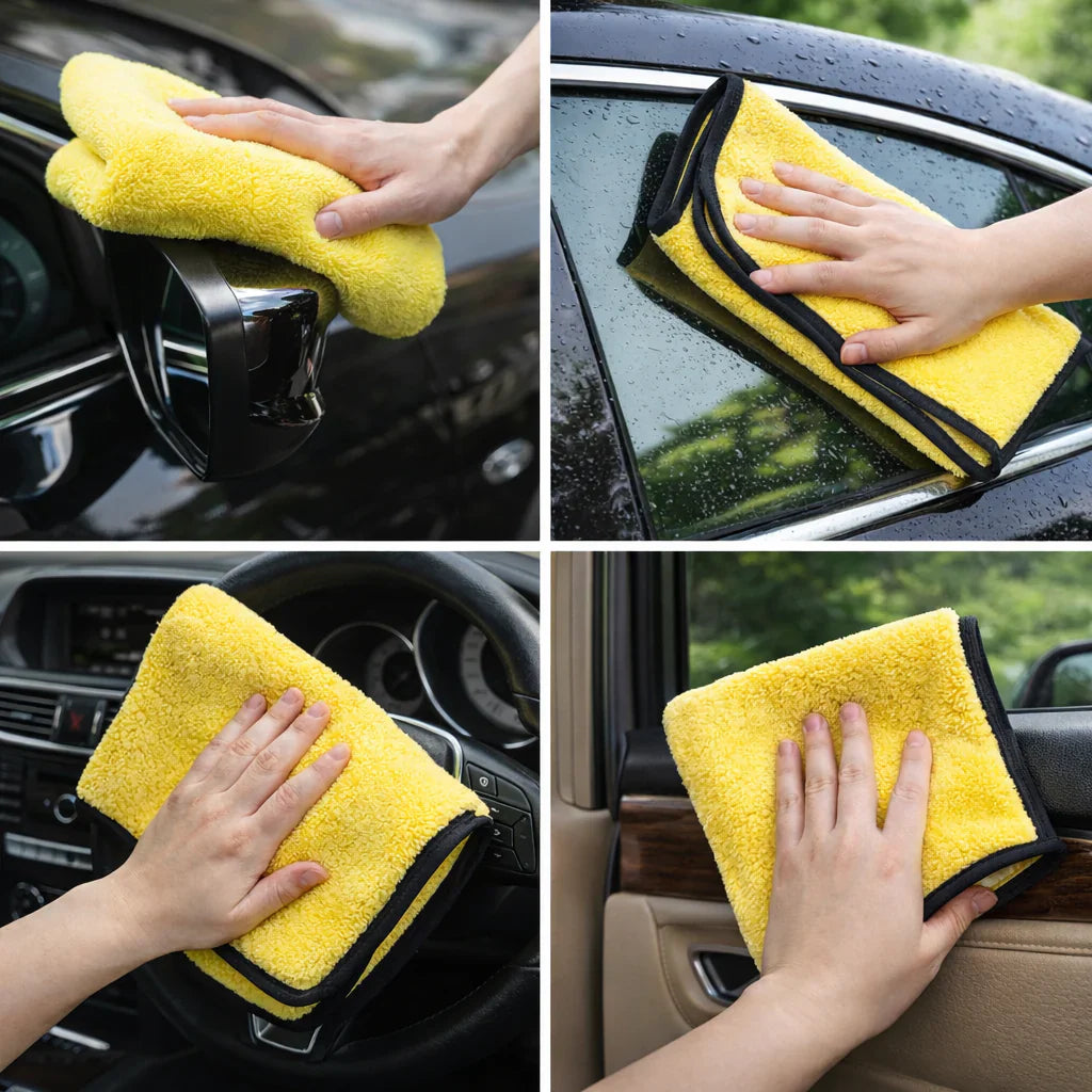 Car Exterior Cleaning Kit – Foam Wash & Shine Bundle