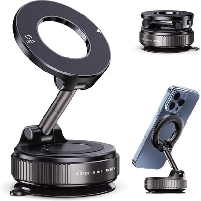 Magnetic Car Phone Mount – 360° Adjustable & Secure Hold