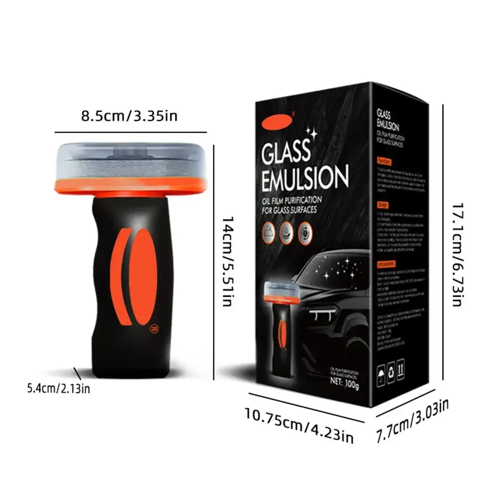 Glass Emulsion Windshield Cleaner – Rain Repellent & Anti-Fog Coating