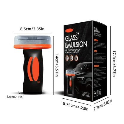 Glass Emulsion Windshield Cleaner – Rain Repellent & Anti-Fog Coating