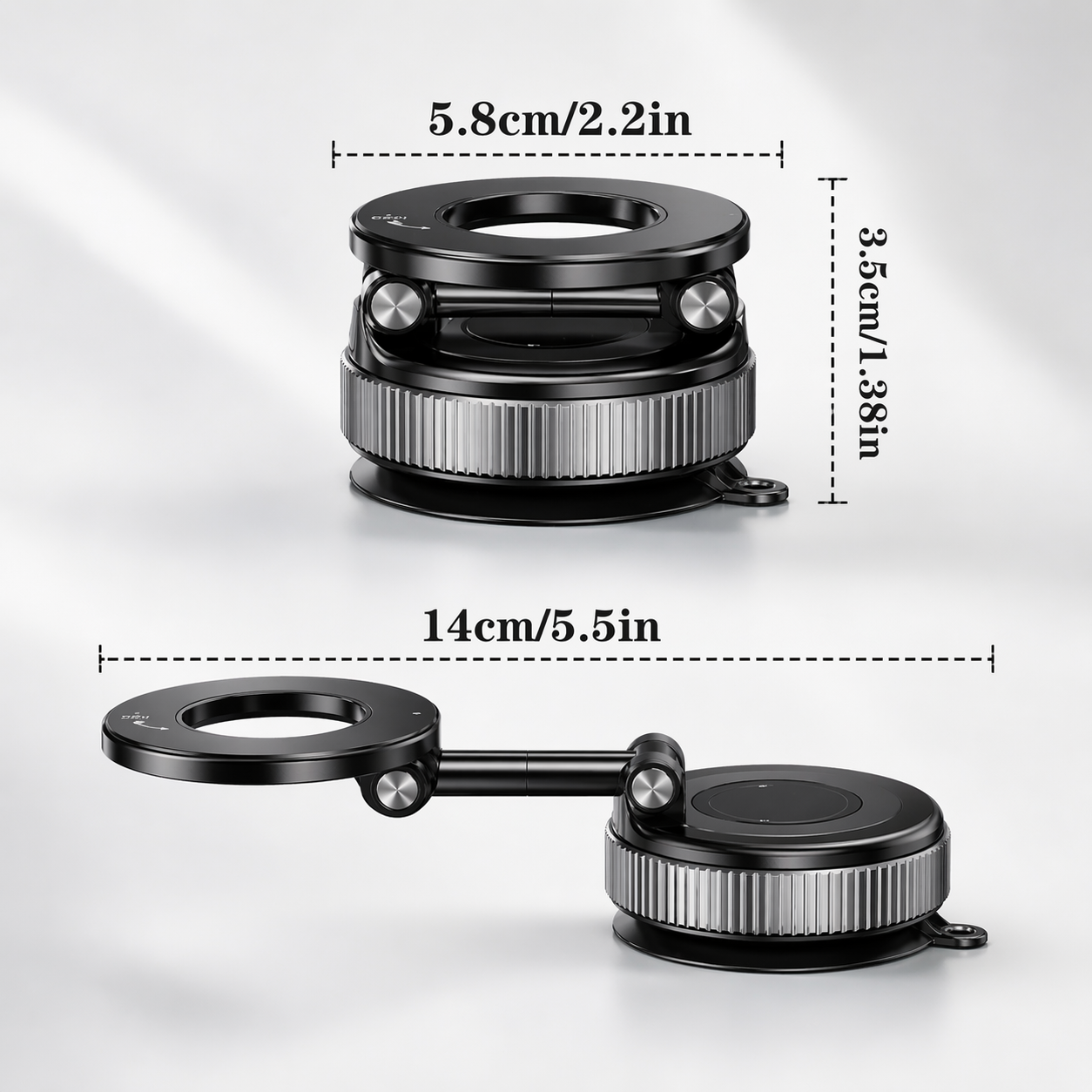 Magnetic Car Phone Mount – 360° Adjustable & Secure Hold