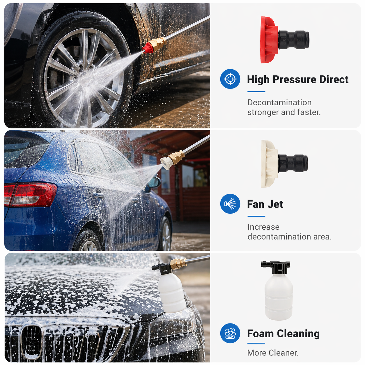 Cordless 300 W High-Pressure Car Washer