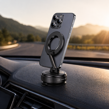 Magnetic Car Phone Mount – 360° Adjustable & Secure Hold