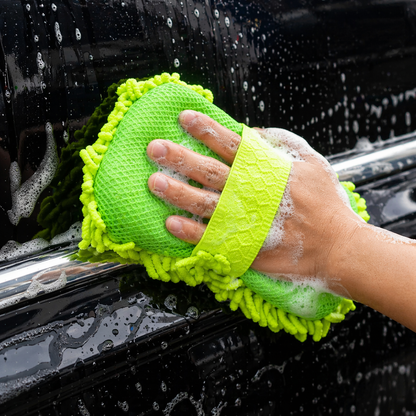Premium Microfiber Car Wash Mitt – Streak-Free Finish