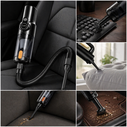 Cordless Car Vacuum – Portable High-Power Interior Cleaner