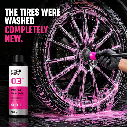 Pink Foam Car Wash Soap – Thick Foam, Scratch-Free Shine