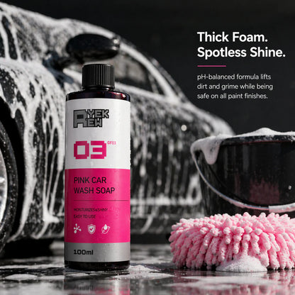 Car Exterior Cleaning Kit – Foam Wash & Shine Bundle